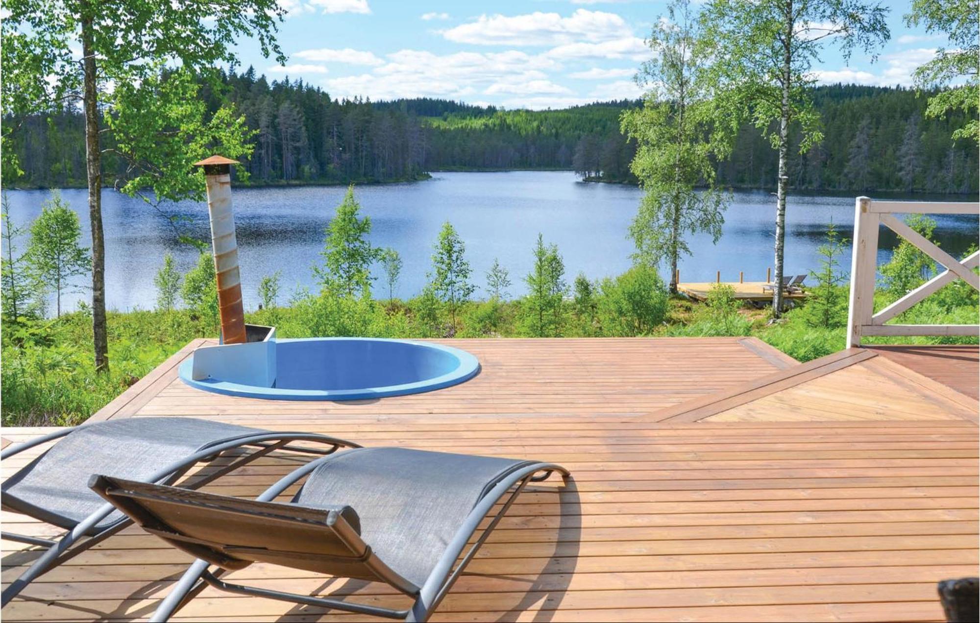 Nice Home In Sunne With Jacuzzi Alvsatern Exterior foto